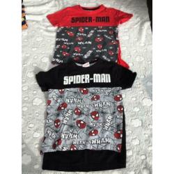 Leuke t-shirts spiderman maat 98 bijna gratis