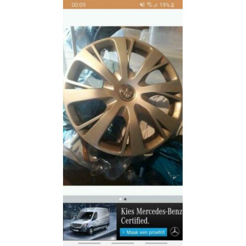 15 inch wieldoppen Peugeot