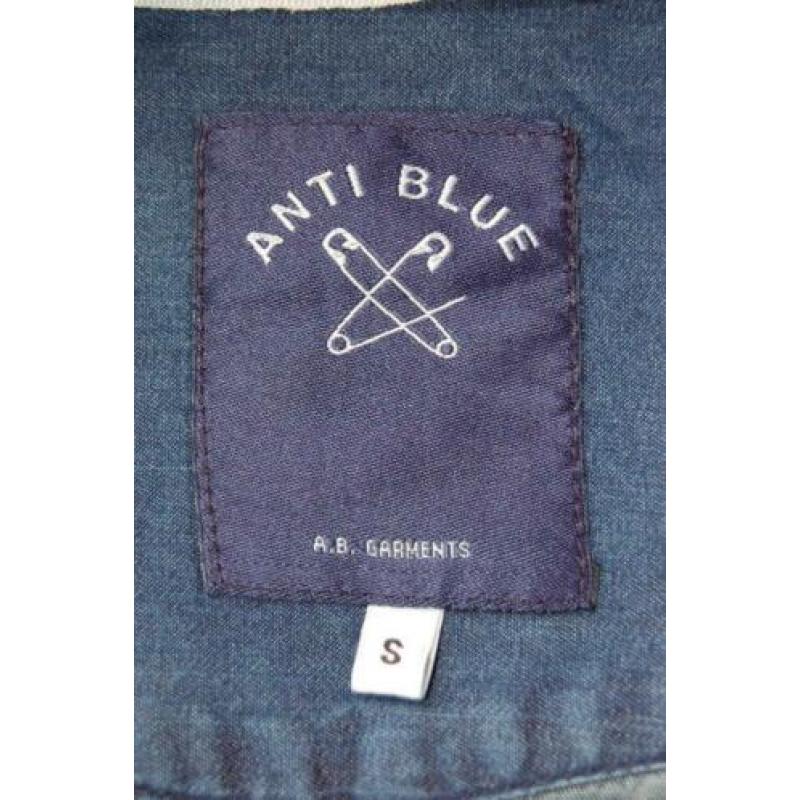 ANTI BLUE jeans, spijker blouse, blauw, Mt. S