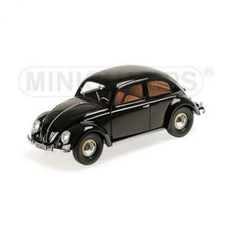 Minichamps 1/18 VW Volkswagen Kever Beetle Bril Zwart