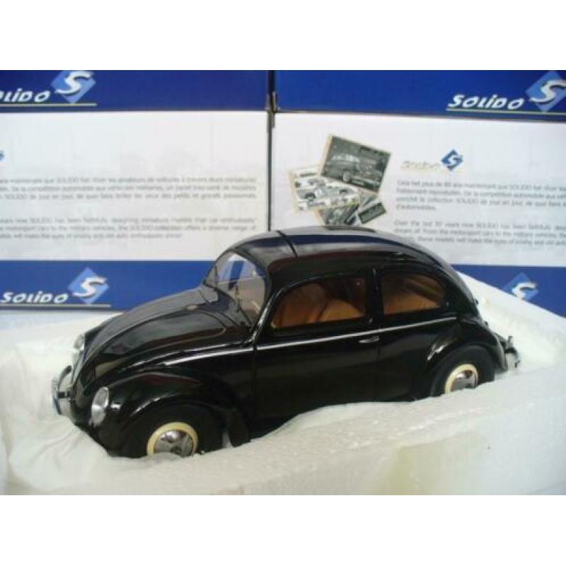 Minichamps 1/18 VW Volkswagen Kever Beetle Bril Zwart