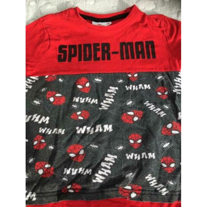 Leuke t-shirts spiderman maat 98 bijna gratis