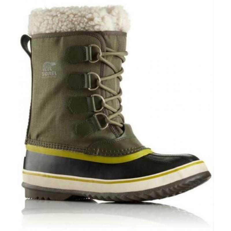 Sorel snowboots groen kaki winter carnival maat 40