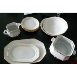 winterling servies goud/wit