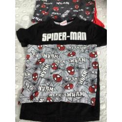 Leuke t-shirts spiderman maat 98 bijna gratis