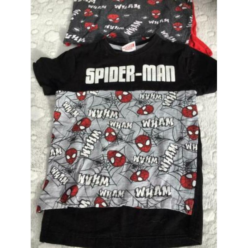 Leuke t-shirts spiderman maat 98 bijna gratis