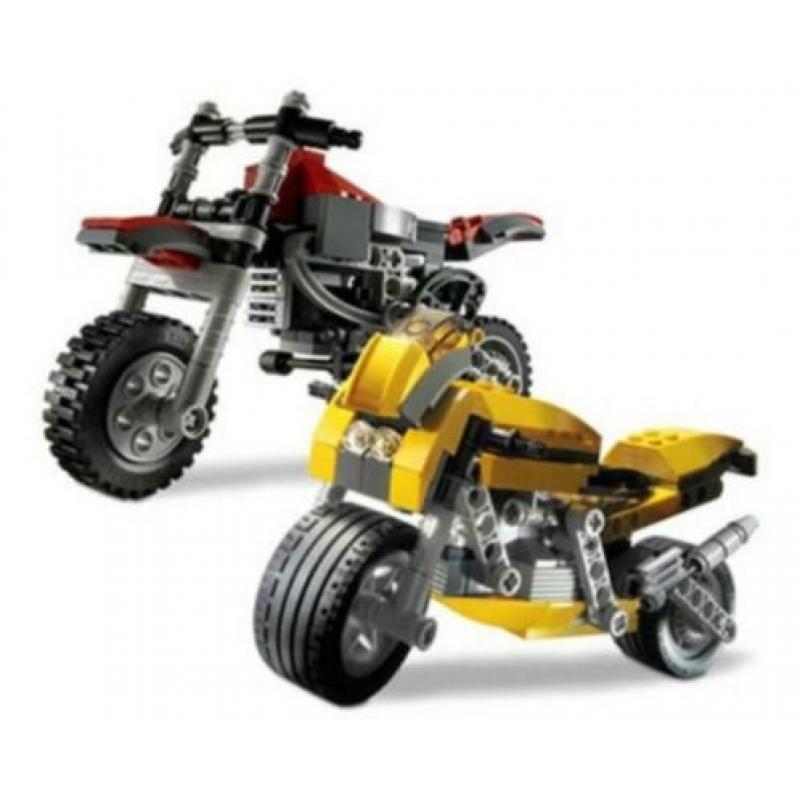 Lego 4893 Revvin' Riders, 3 modellen