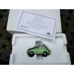 Fiat 500 1/43 MATCHBOX DINKY lichtgroen