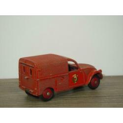 Citroen 2CV Fourgonette Pompiers - Dinky Toys 24D France