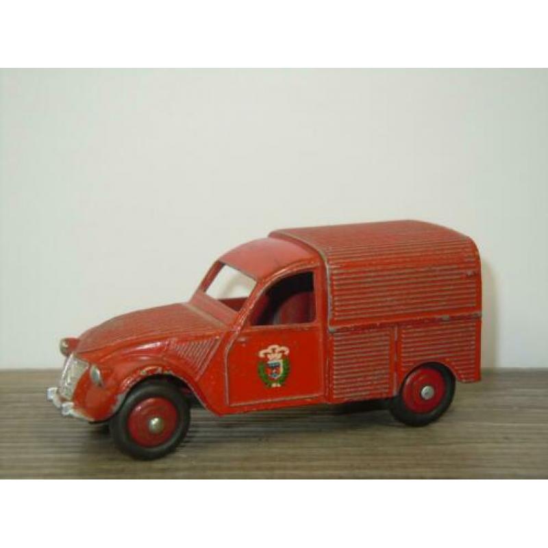 Citroen 2CV Fourgonette Pompiers - Dinky Toys 24D France