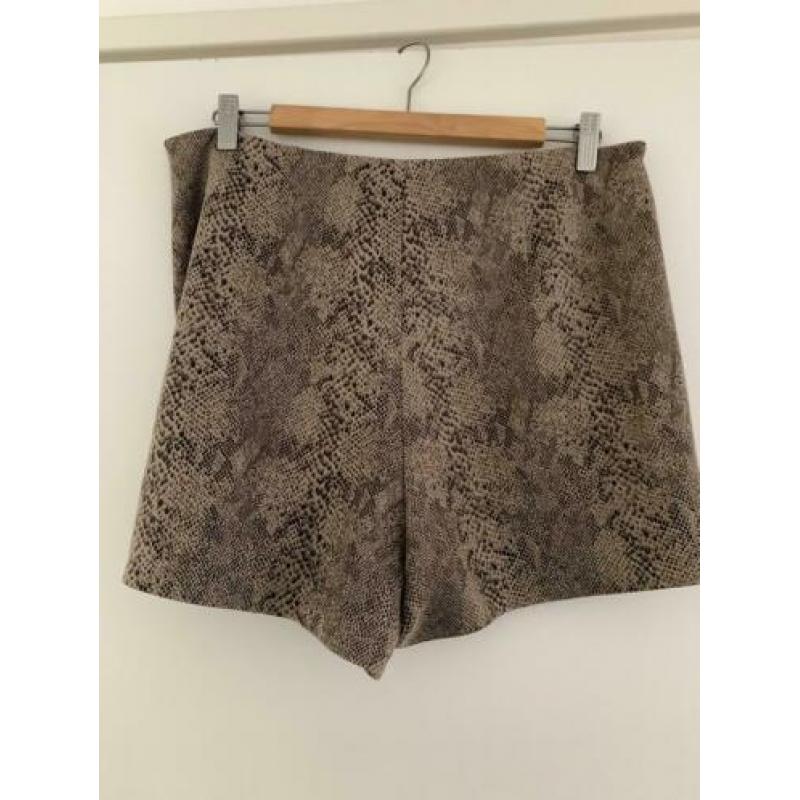 Zara broek rok xl slangenprint