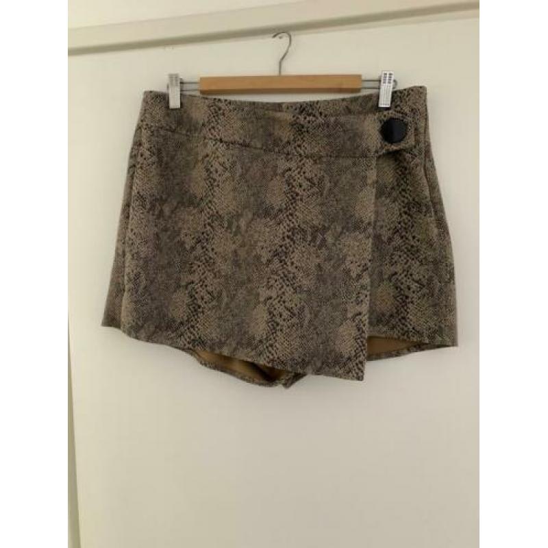 Zara broek rok xl slangenprint