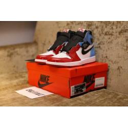 Jordan 1 High OG UNC to Chicago Fearless Maat 42.5