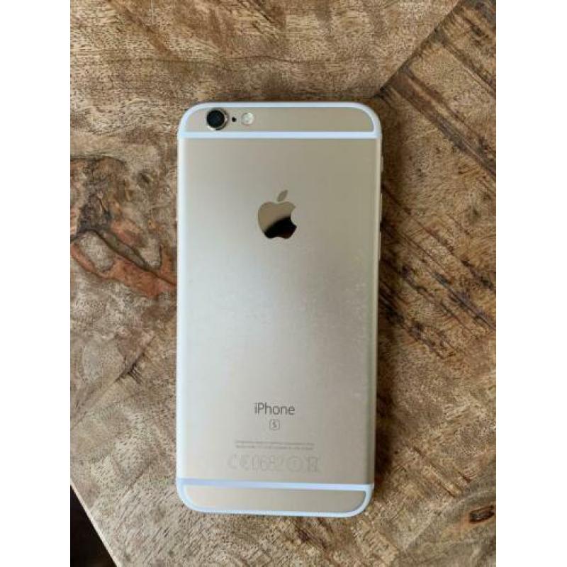 iPhone 6S Gold 16G - model A1688. Alles werkt nog prima.