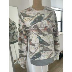 Sweater of trui maat S 55 Stage/8 Aztec Birds Sweat vogels