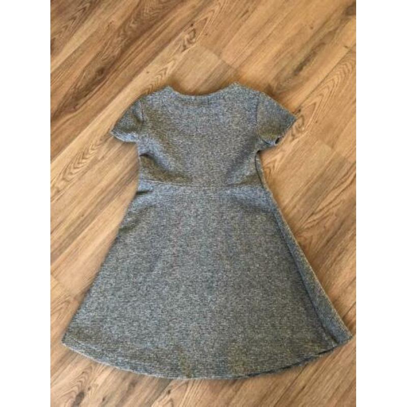 Zara kids grijs jurkje maat 134