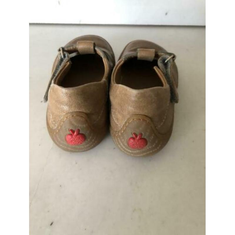 Fantastisch mooie pom d’ api schoenen retro rubber en leer