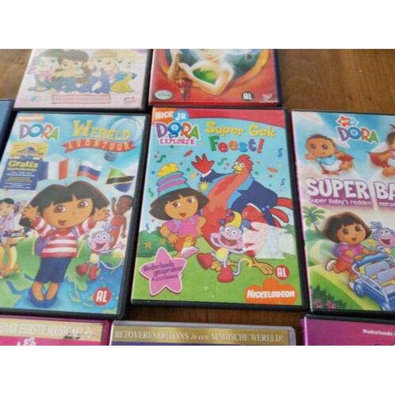 10 DVD`s Te Koop voor een meisje