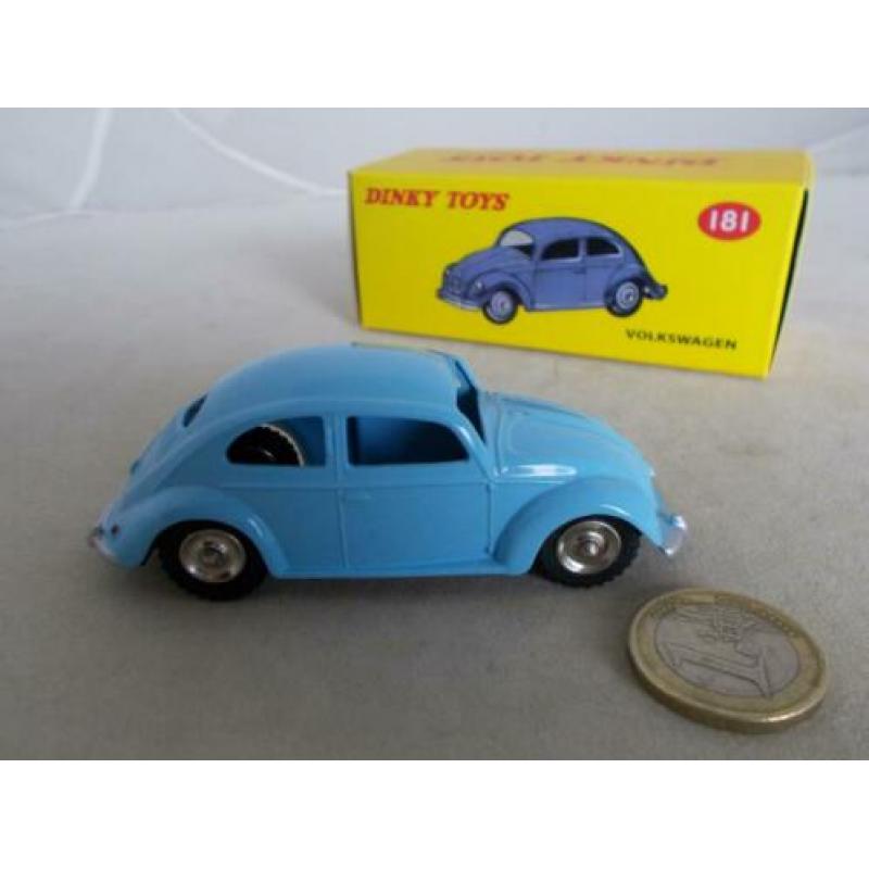 Dinky Toys 181 Volkswagen Kever (Atlas) Nieuw in doos.