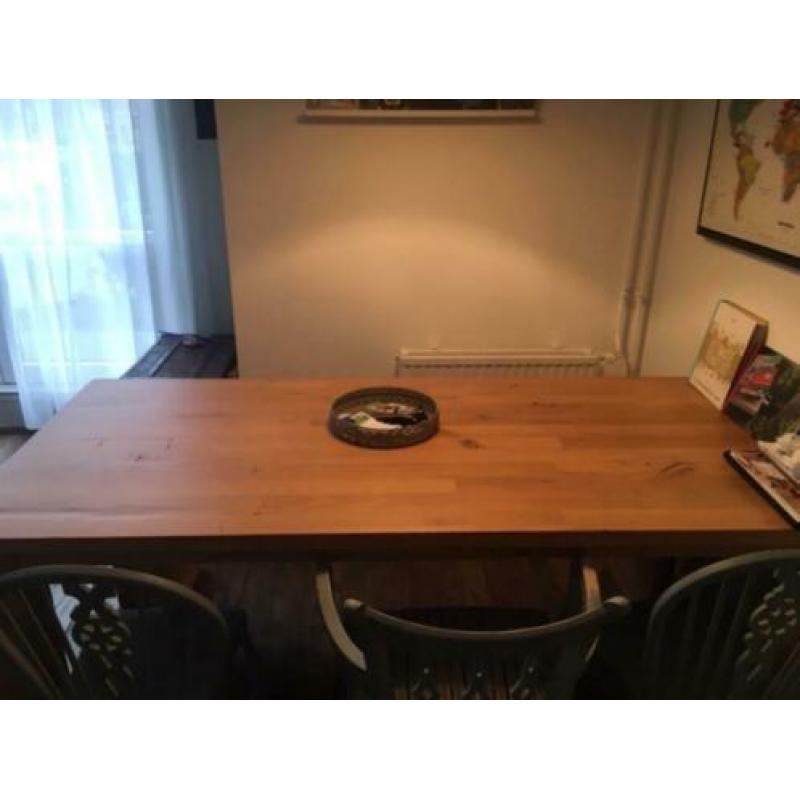 Eiken Eettafel (200 cm x 90 cm)