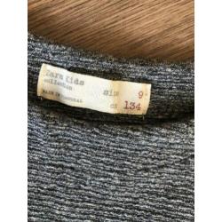 Zara kids grijs jurkje maat 134