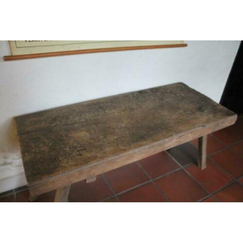 Salontafel Slachttafel Antiek