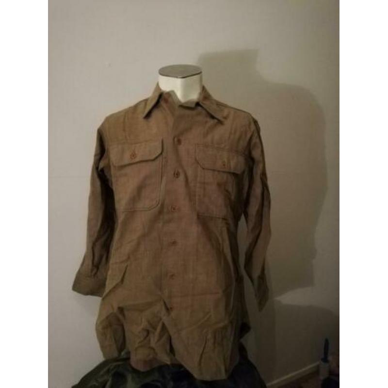 Us Army Enlisted Men's shirt 14x33