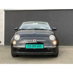 Fiat 500 1.2 C 2008 Zwart panorama