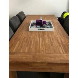 Teak houten eettafel