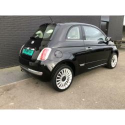 Fiat 500 1.2 C 2008 Zwart panorama