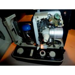 x 8mm film goede Elmo FP-A projector voor S8 en N8 films