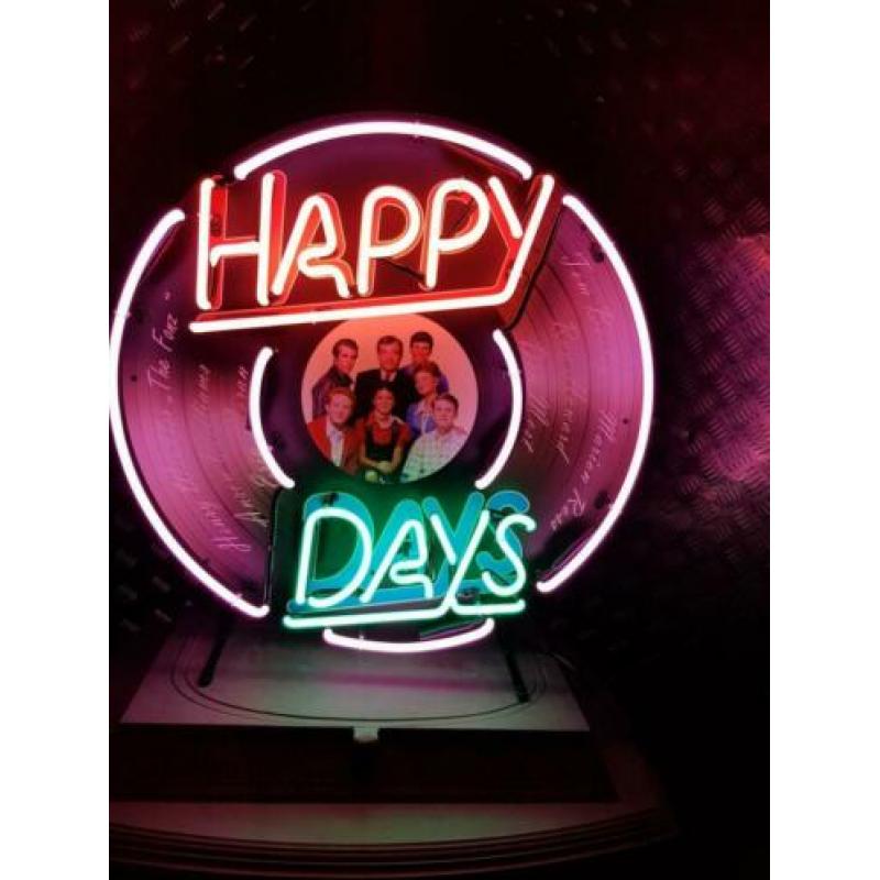 HAPPY DAYS fifties sixties neonverlichting