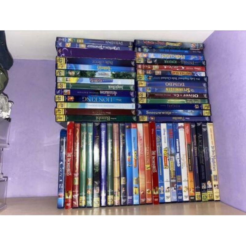 Diverse Disney dvd’s te koop