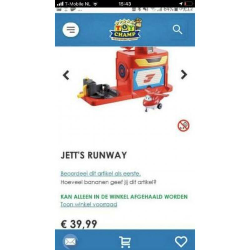 Superwings jet runway