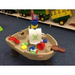 Little Tikes watertafel piratenboot aanbieding nu €69.95