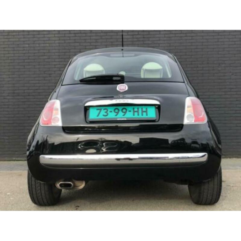 Fiat 500 1.2 C 2008 Zwart panorama