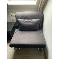 Slaapfauteuil/slaapbank/logeerbed plus hoogslaper Ikea