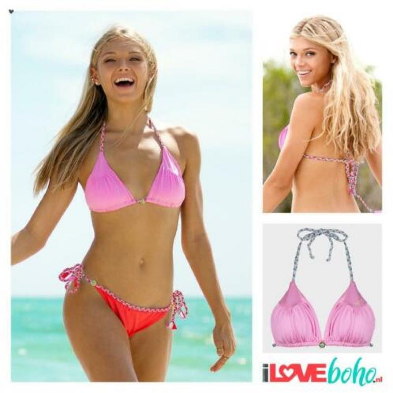 Bikini Roze Boho Bikini Pink Sale tot 60% korting