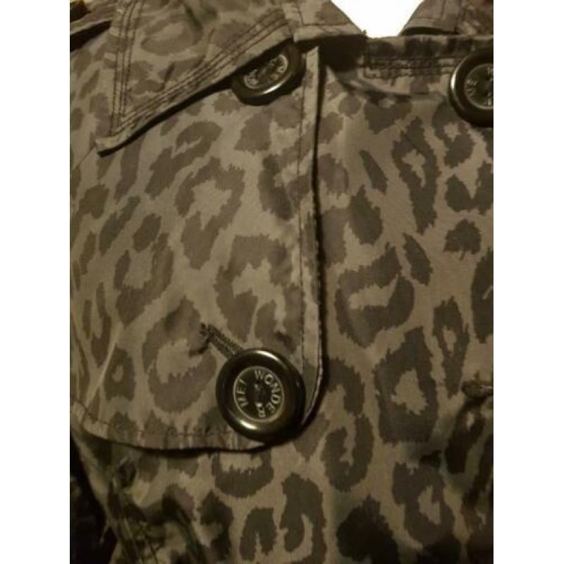 Trenchcoat leopard