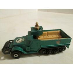 Matchbox battle kings k-108 m3a1 halve track