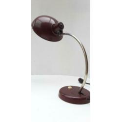 Vintage bakkelliet bureaulamp, Helion Arnstadt Duitsland 40s