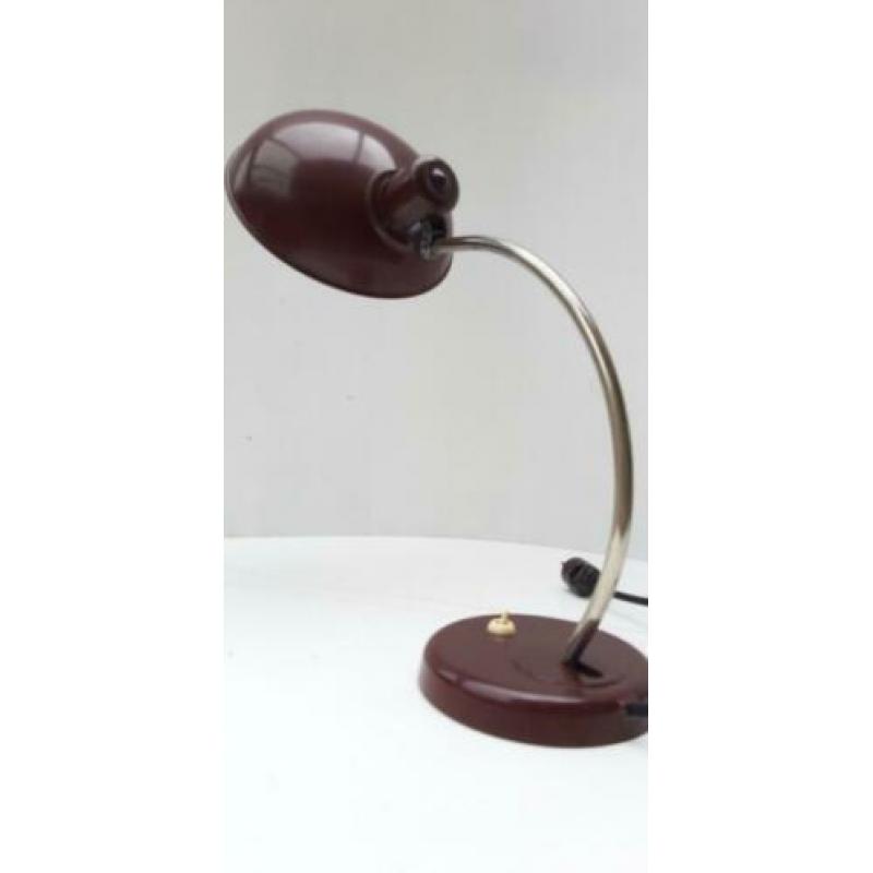 Vintage bakkelliet bureaulamp, Helion Arnstadt Duitsland 40s