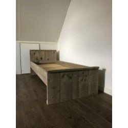 Steigerhouten bed of boxspring 90x200 120x200 140x200 NIEUW!