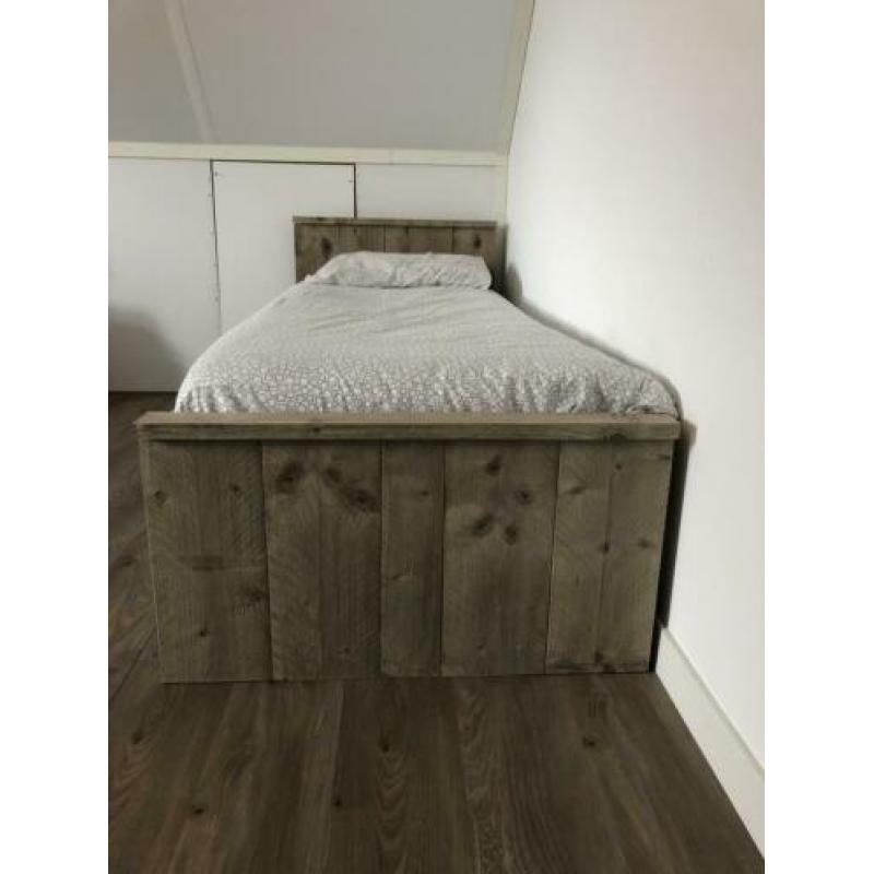 Steigerhouten bed of boxspring 90x200 120x200 140x200 NIEUW!