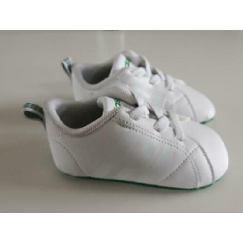 Adidas all star maat 18 wit groen