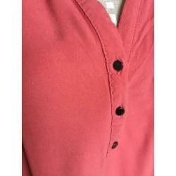 Zeer mooie blouse Esprit. Kleur oud-roze maat L/42