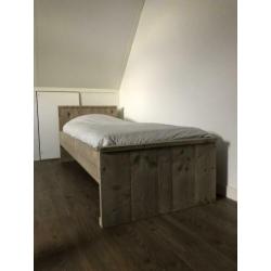 Steigerhouten bed of boxspring 90x200 120x200 140x200 NIEUW!