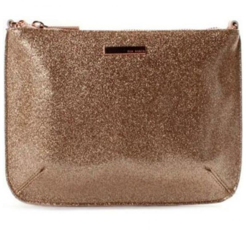 Ted Baker sparkle front body bag met dustbag