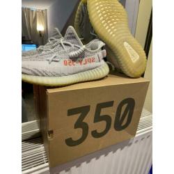 Yeezys boost 350 v2 blue tint 43 1/3