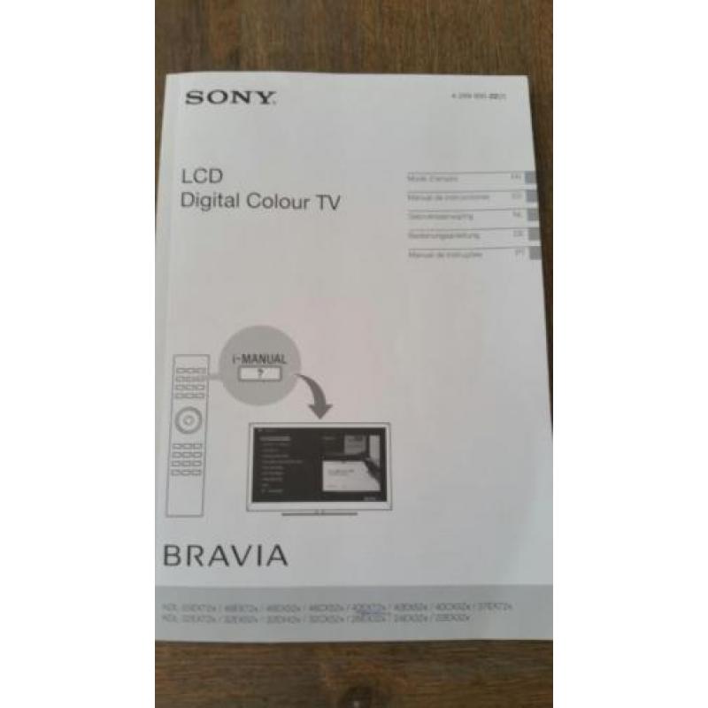 Te koop Sony Bravia (beeldscherm kapot )